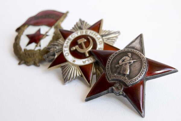 Honorary awards for participation in the Great Patriotic War