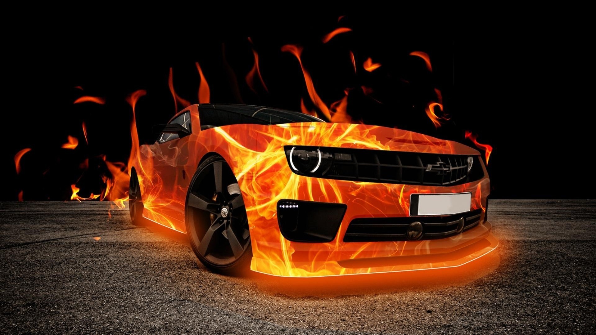 halloween flame camaro fire vehicle