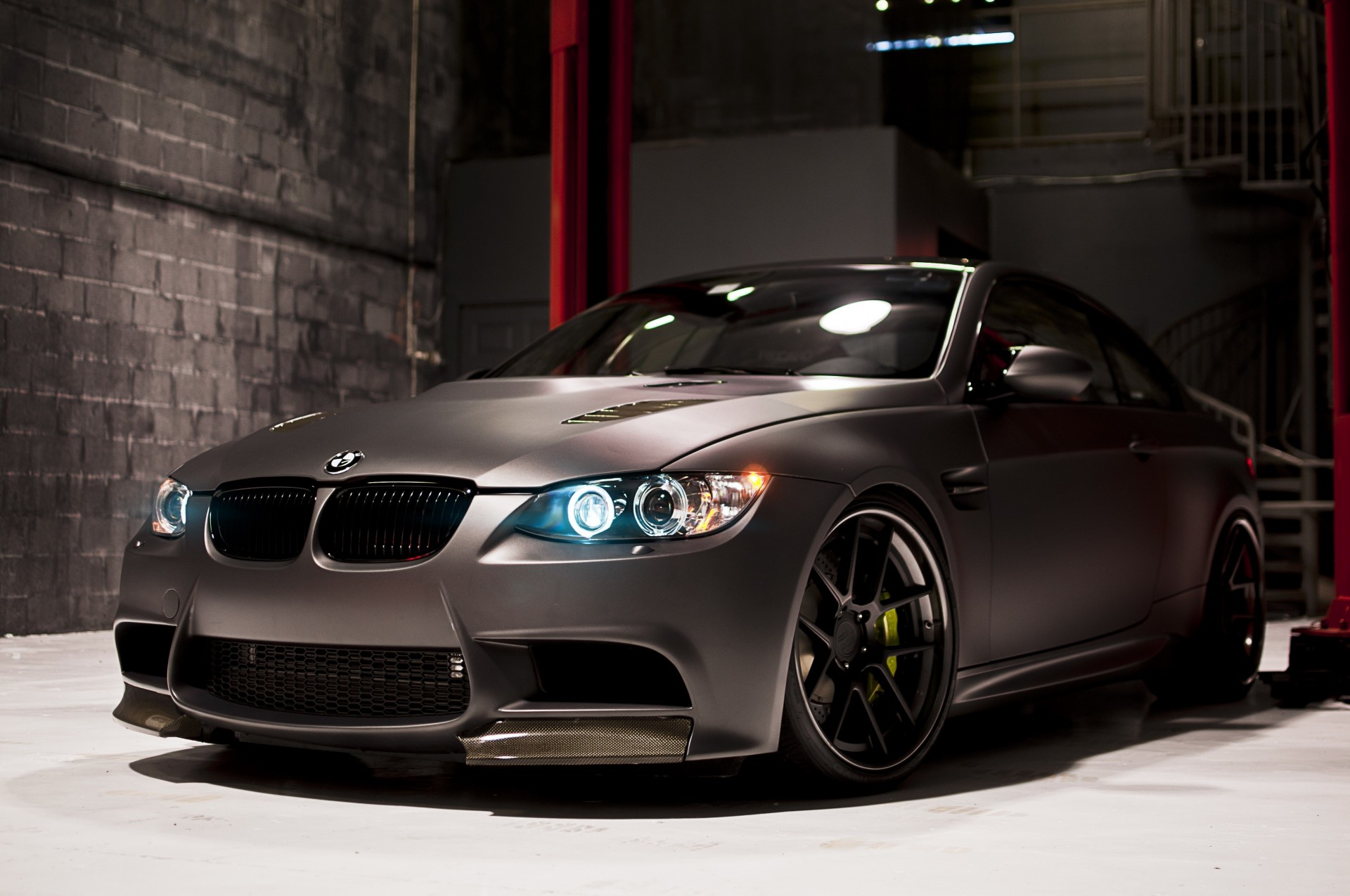 bmw m3 gris voiture