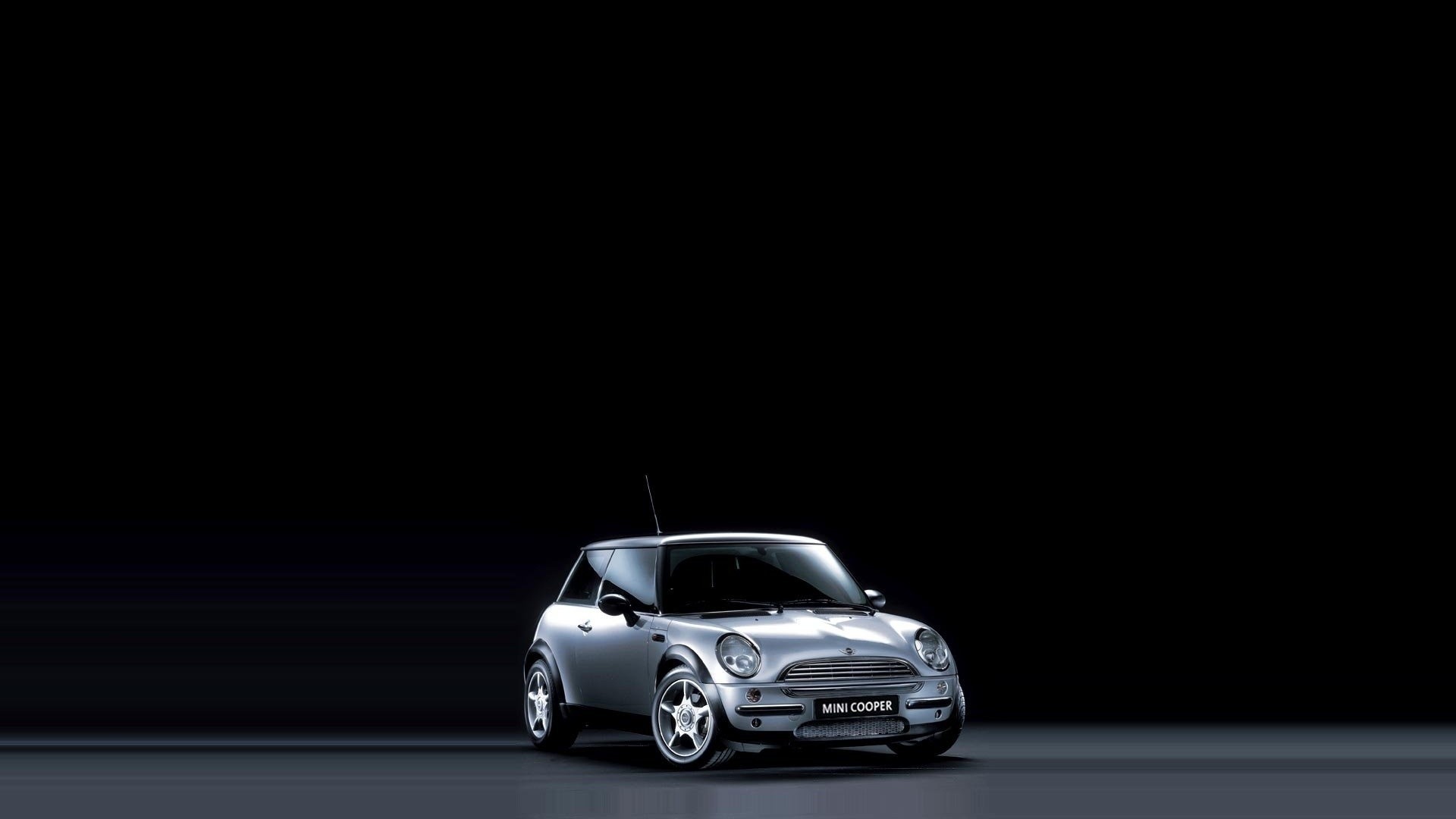 voiture cooper gris noir