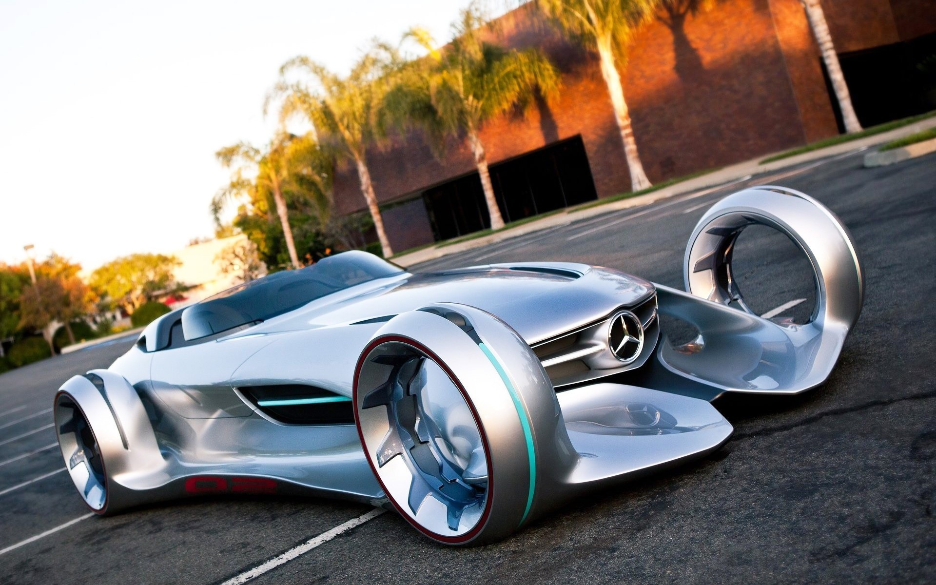 concept palmiers mercedes benz supercar mercedes-benz ville parking