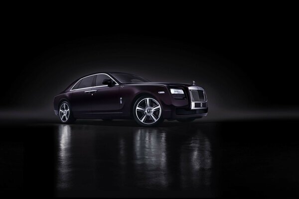 Voiture Rolls Royce noir