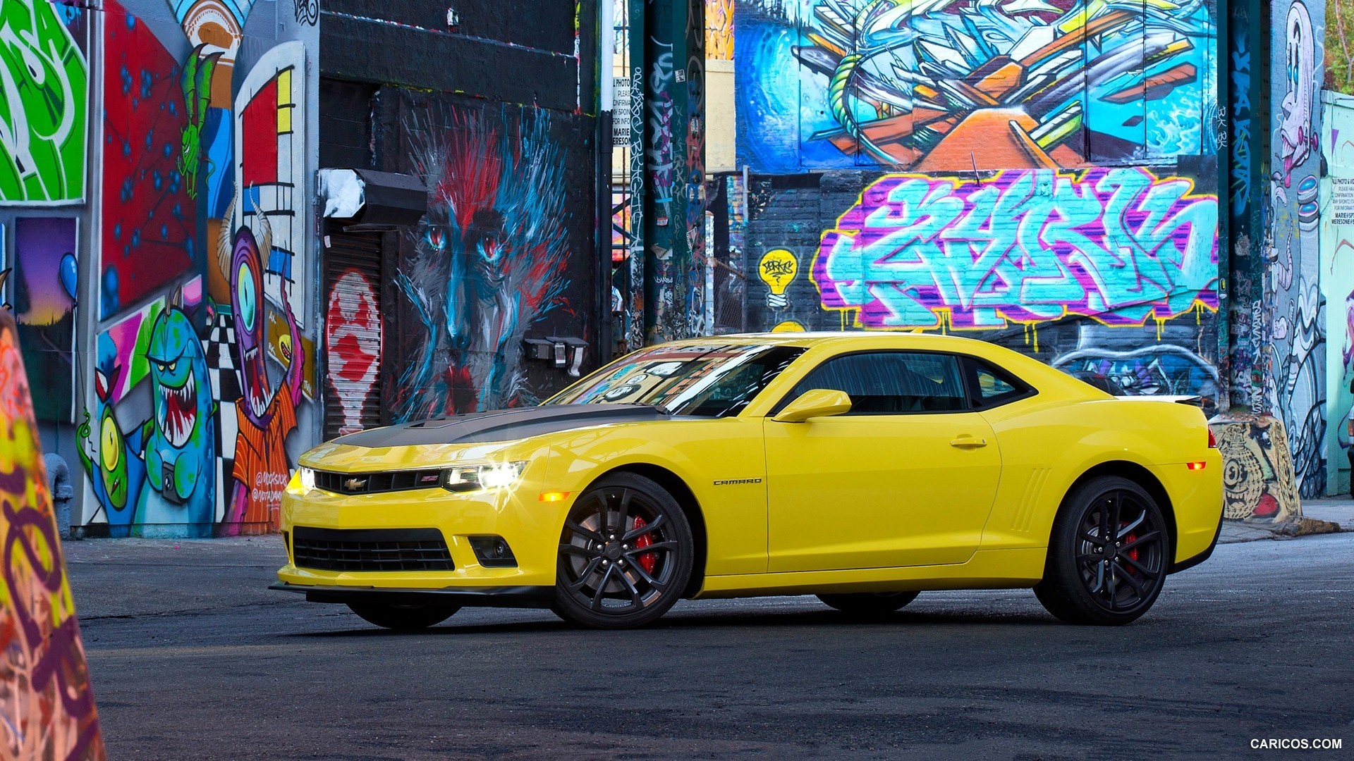 voiture corvette camaro roues