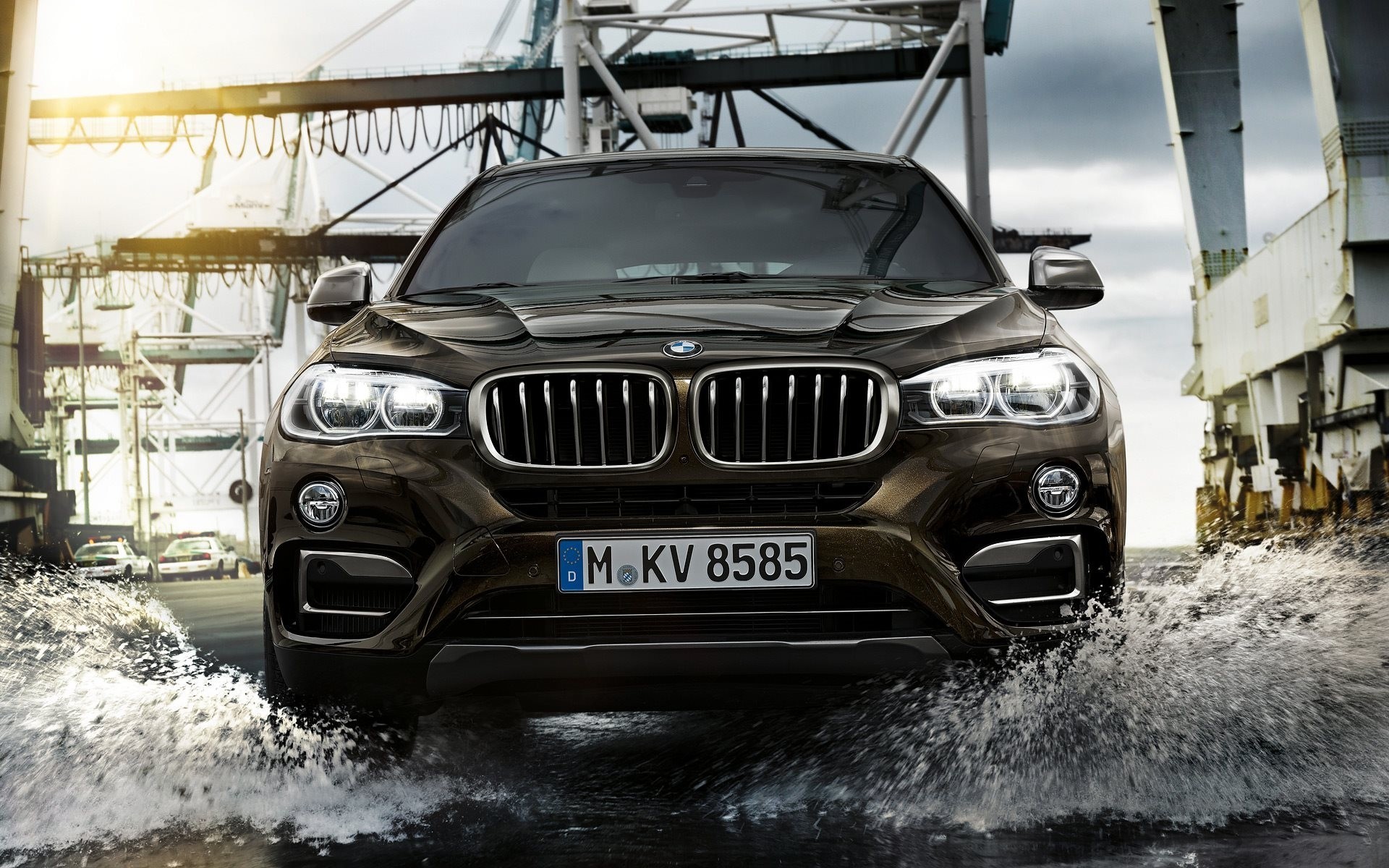 x6 x6 bmw crossover port 2015 vorderansicht