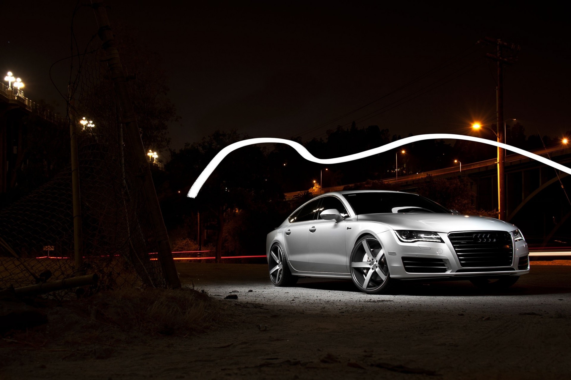 notte auto audi