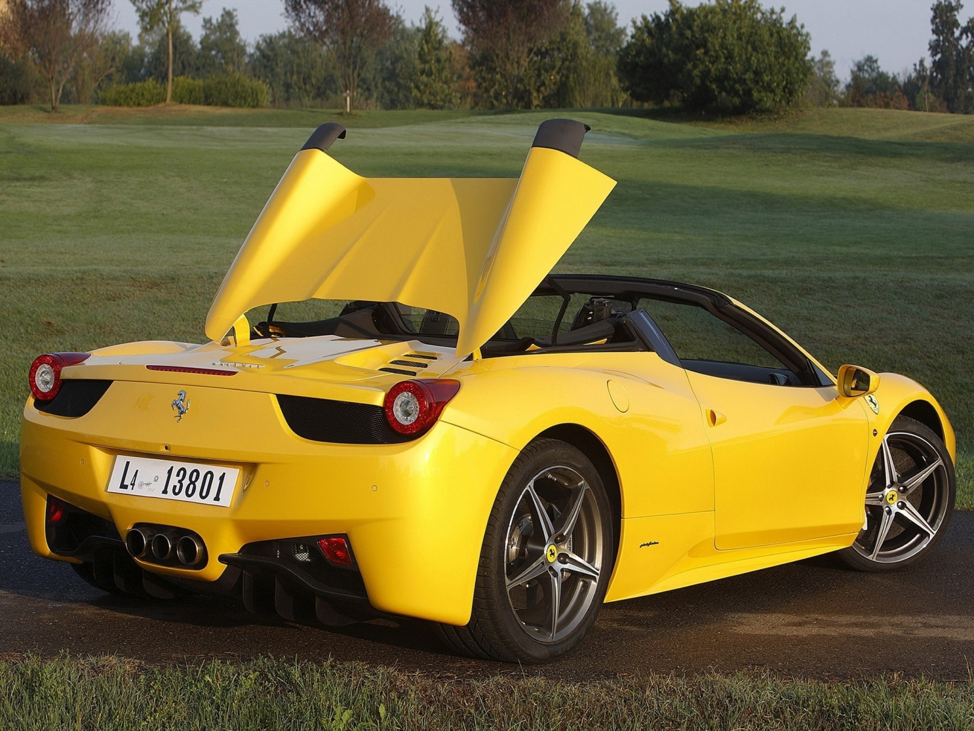 automobile ferrari 458 italia italia ferrari