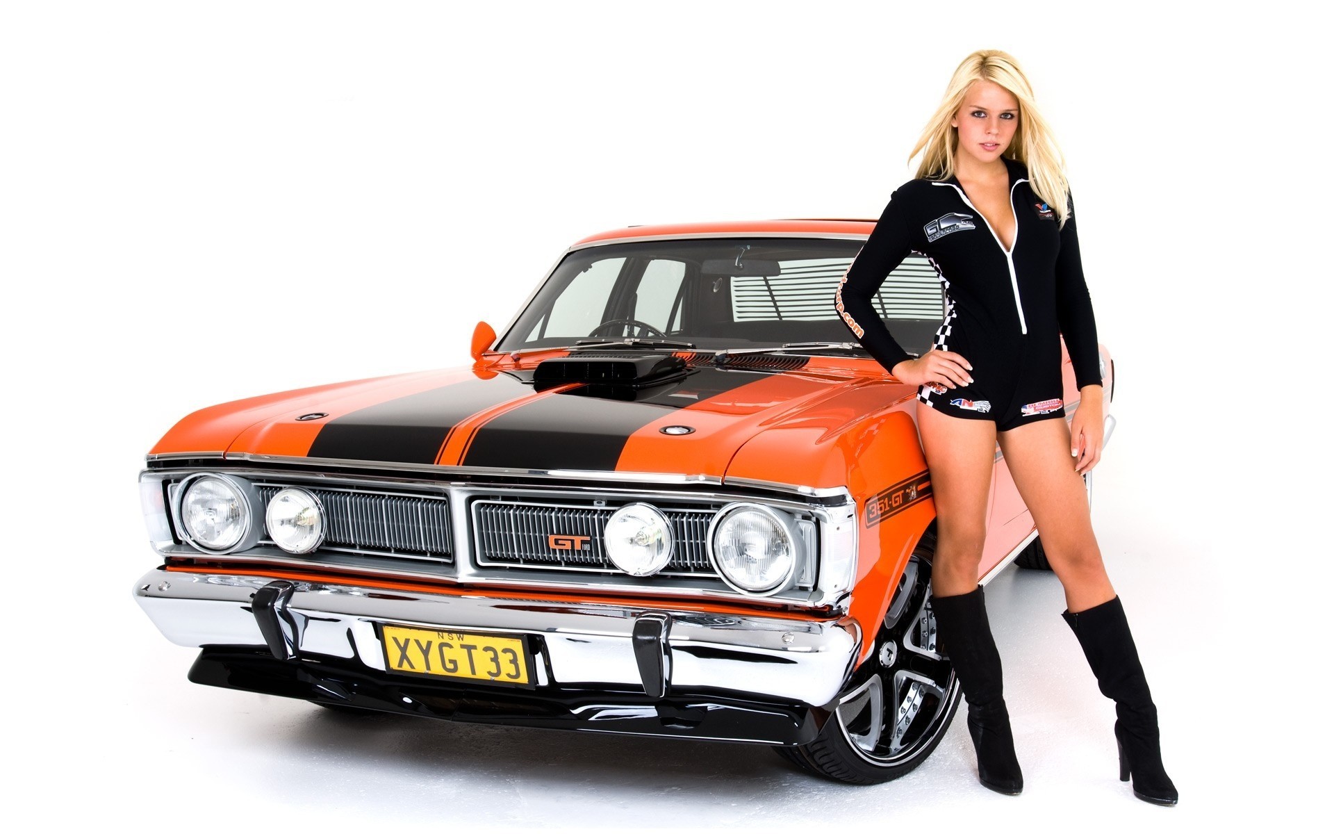 modello australiano bionda ford