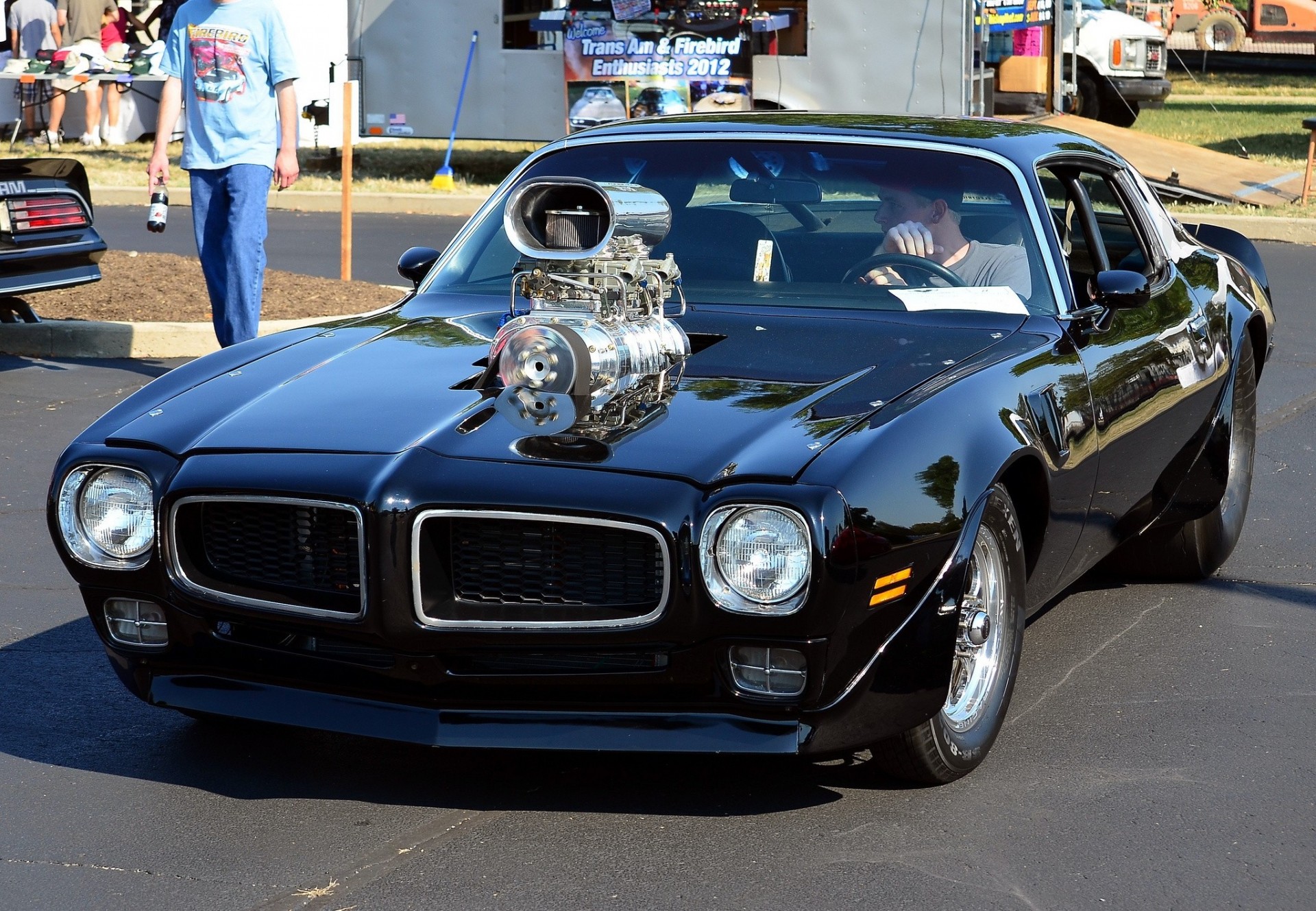 1975 pontiac firebird trans am coche del músculo