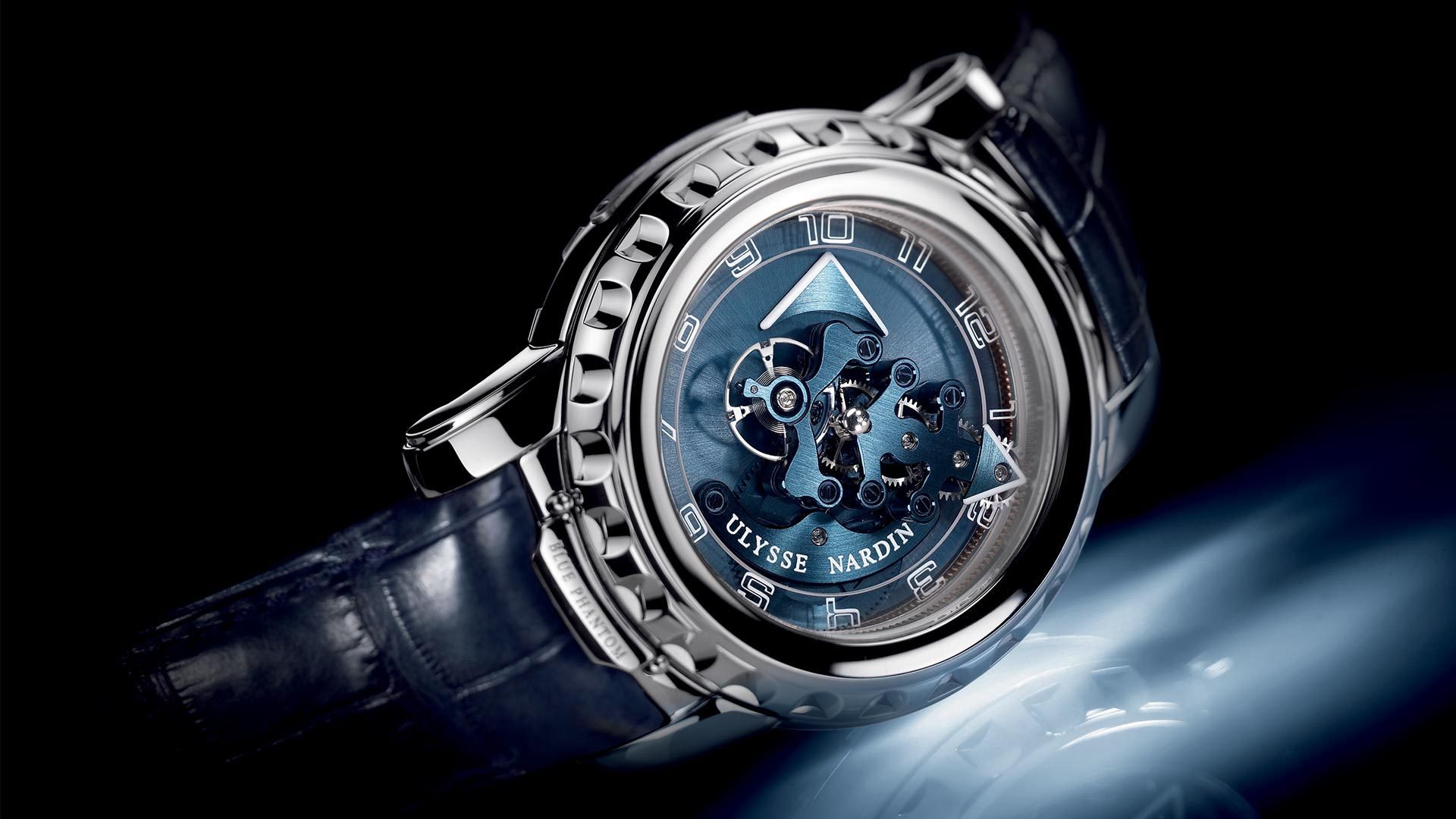 часы ulysse nardin freak синий фантом