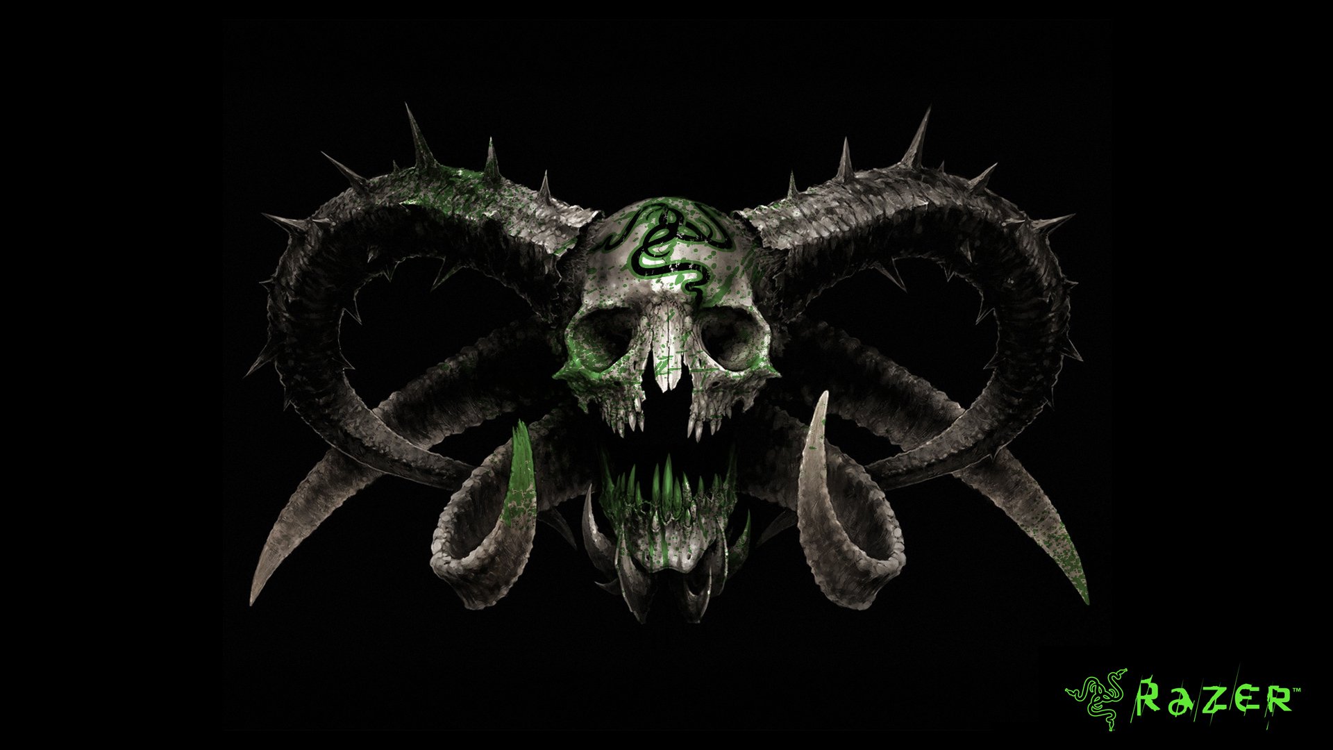 razer skull gry urządzenia komputer pc pc hi-tech