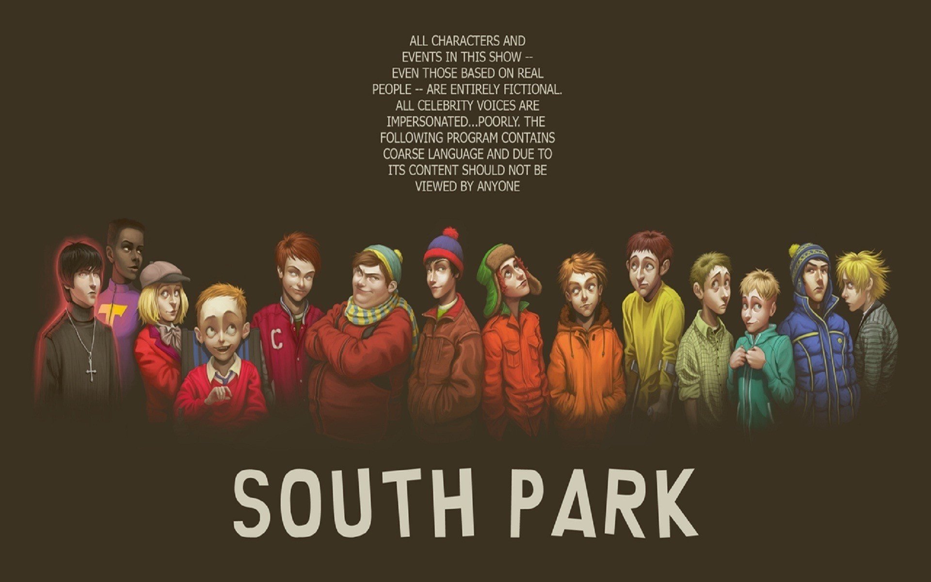 south park dibujo equipo