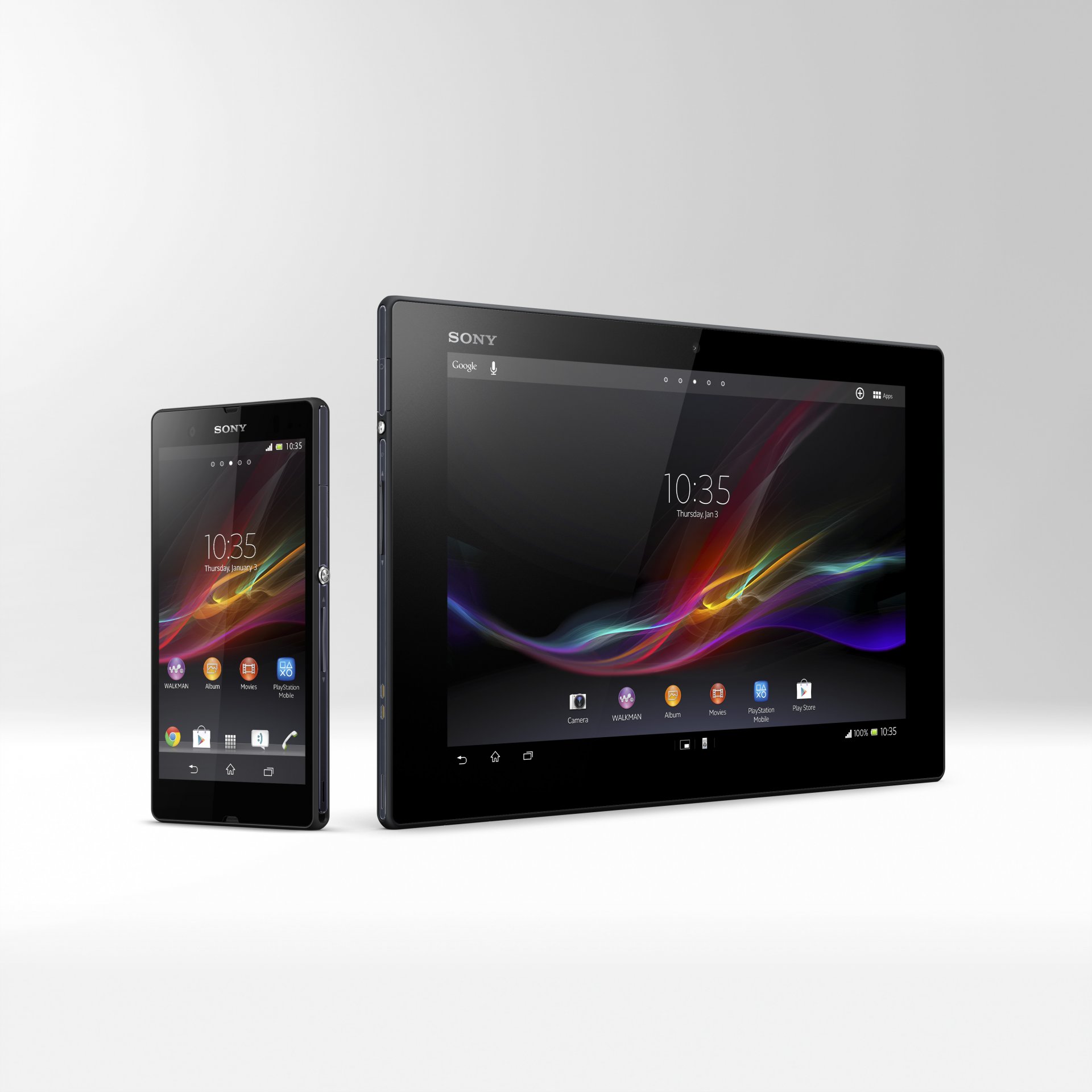 ony xperia tablet z plate phone