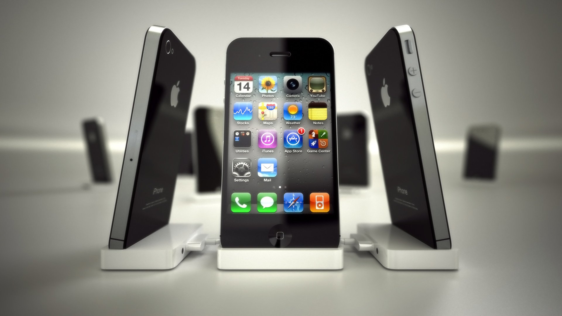 iphone 4 iphone iphone4 phone apple apple mobile phone icon