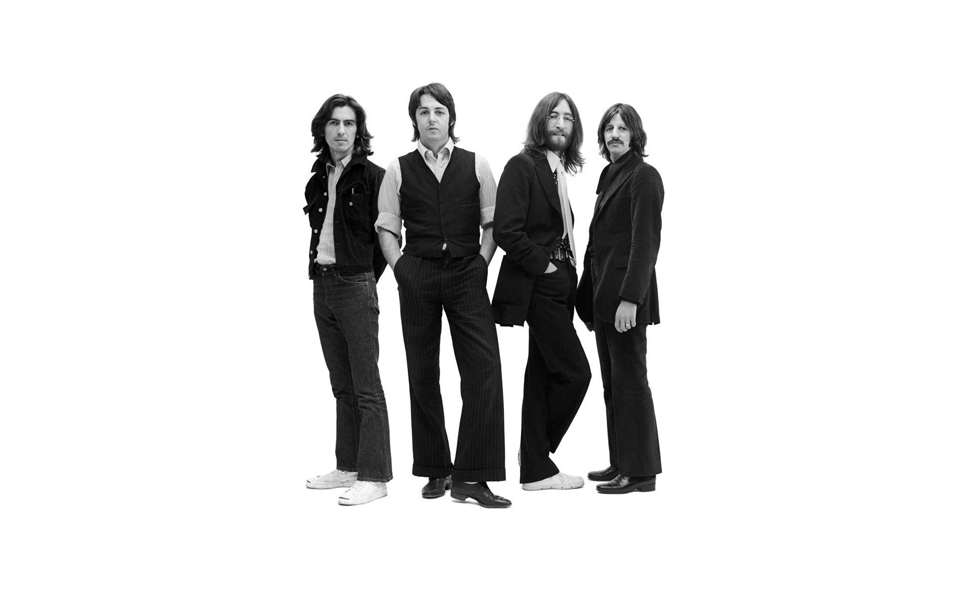 парни в серном beatles длинные волосы мужчины коллектив квартет