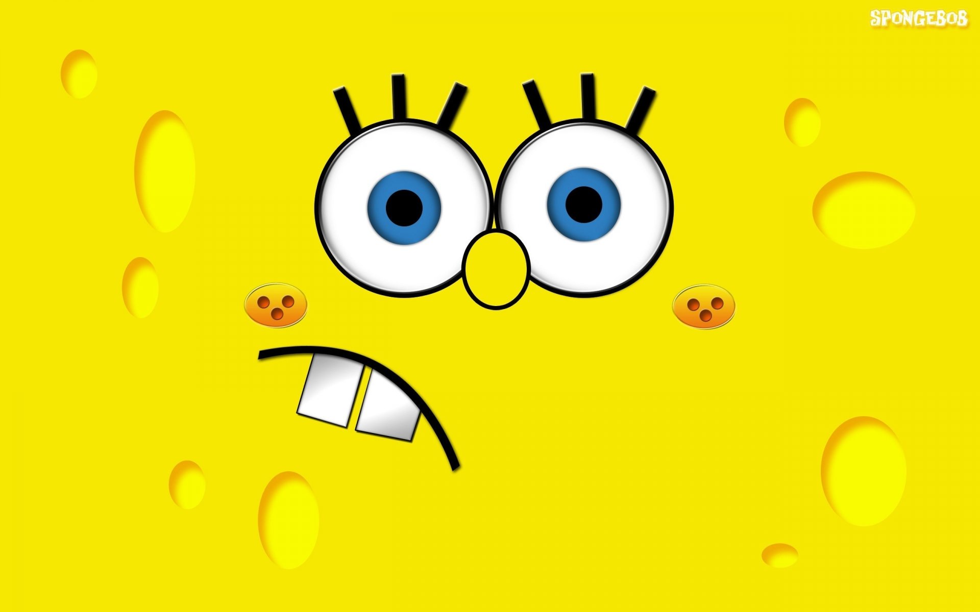 creazione gialla faccia divertente minimalismo cartone animato disegni anime cartoni animati occhi spongebob