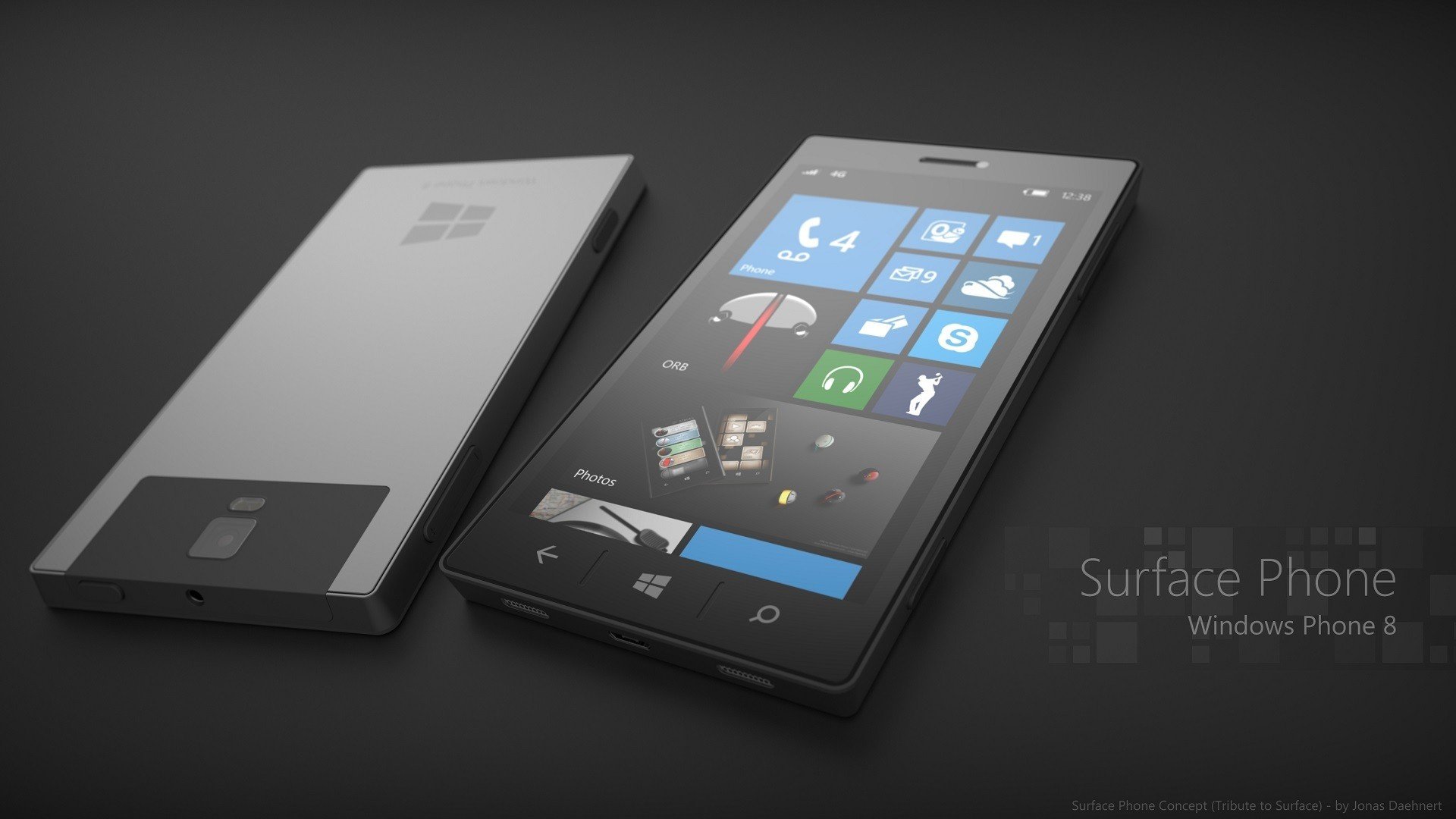 hi-tech windows phone smartphone concept windows concept