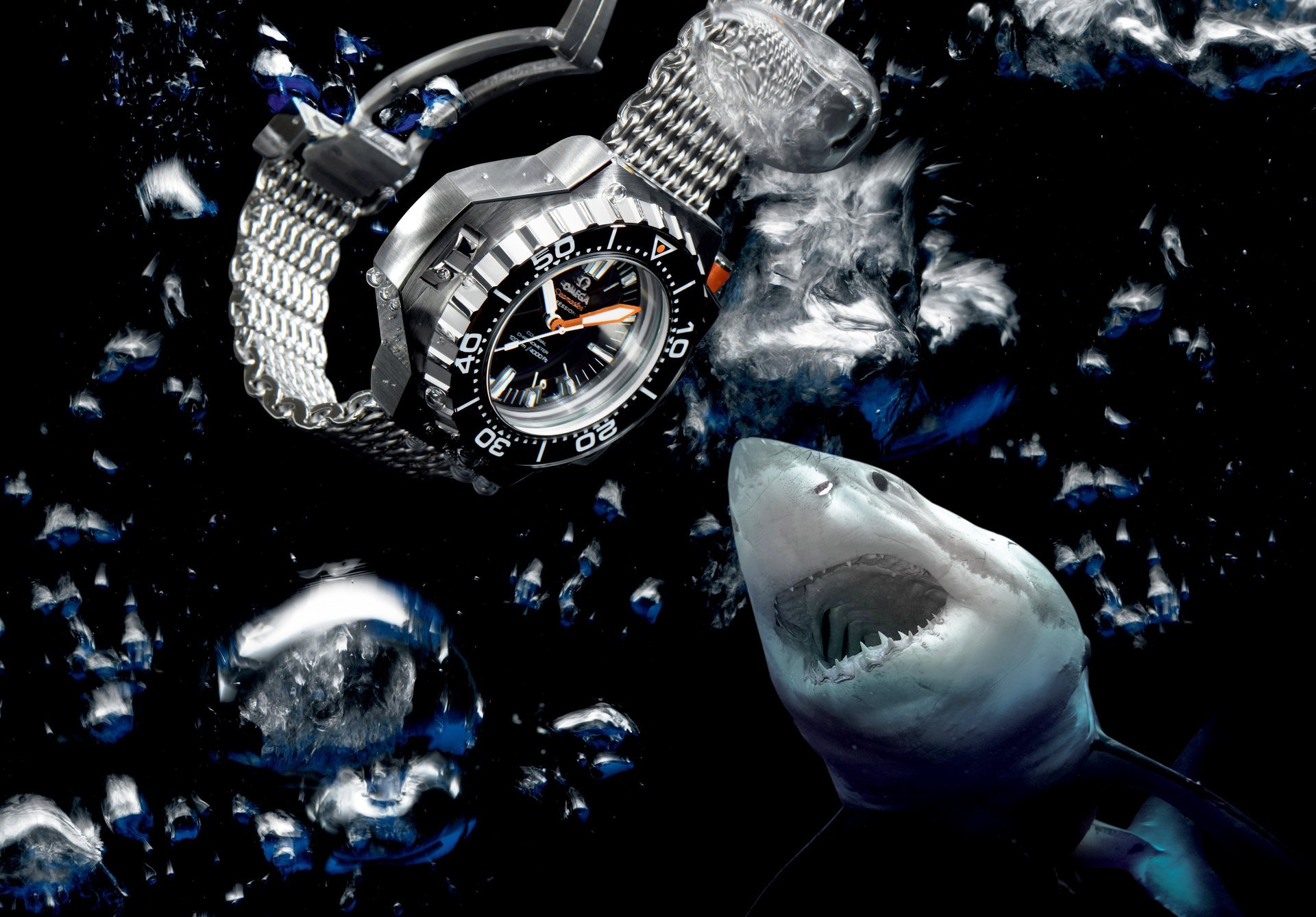 orologio omega seamaster ploprof 1200m squalo acqua