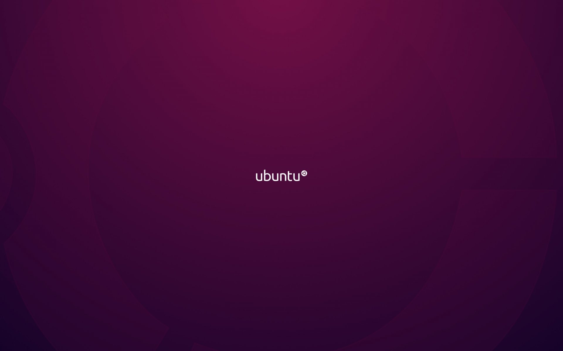 ubuntu linux minimalism purple