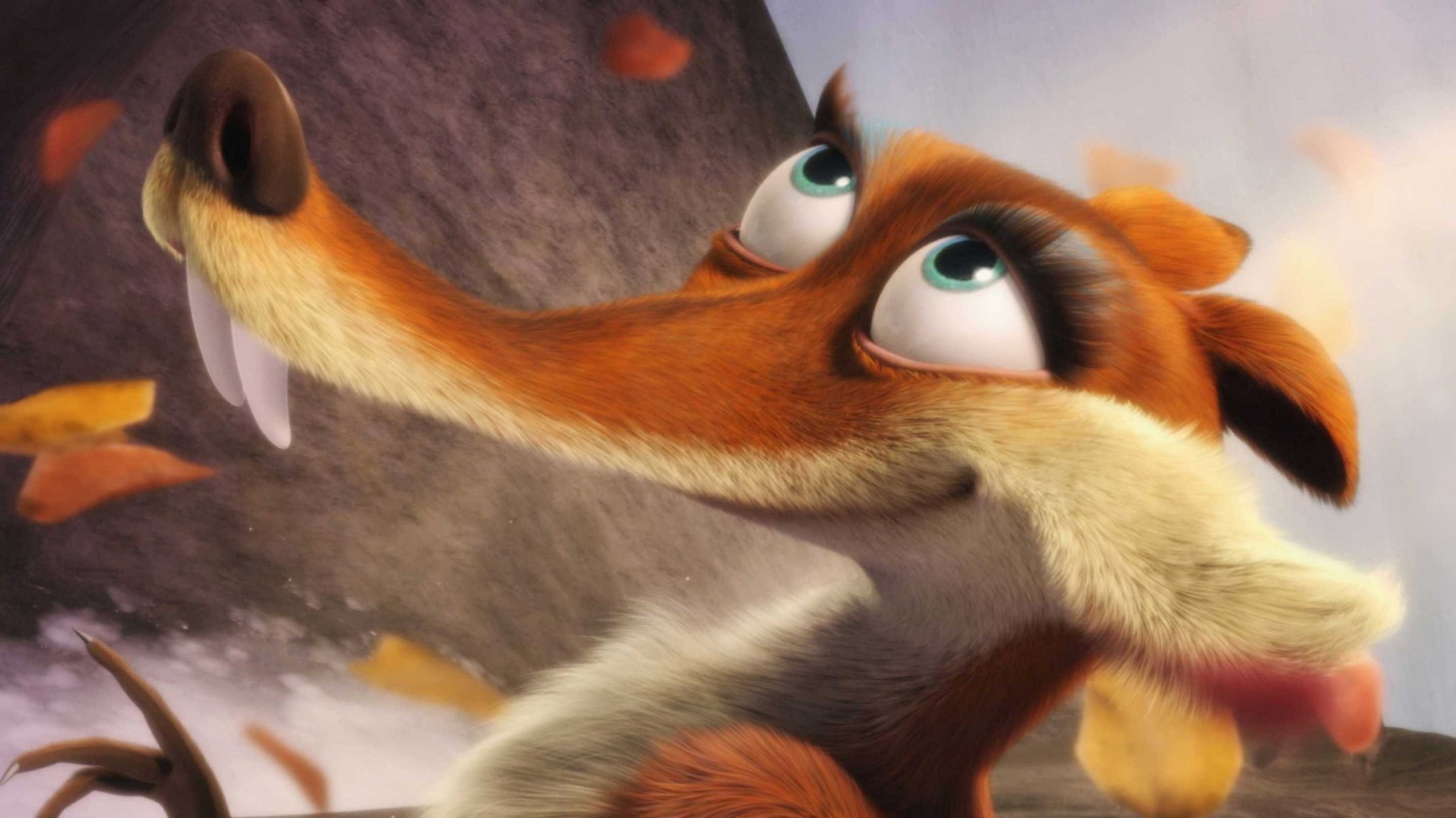 red squirrel ice age love cartoon