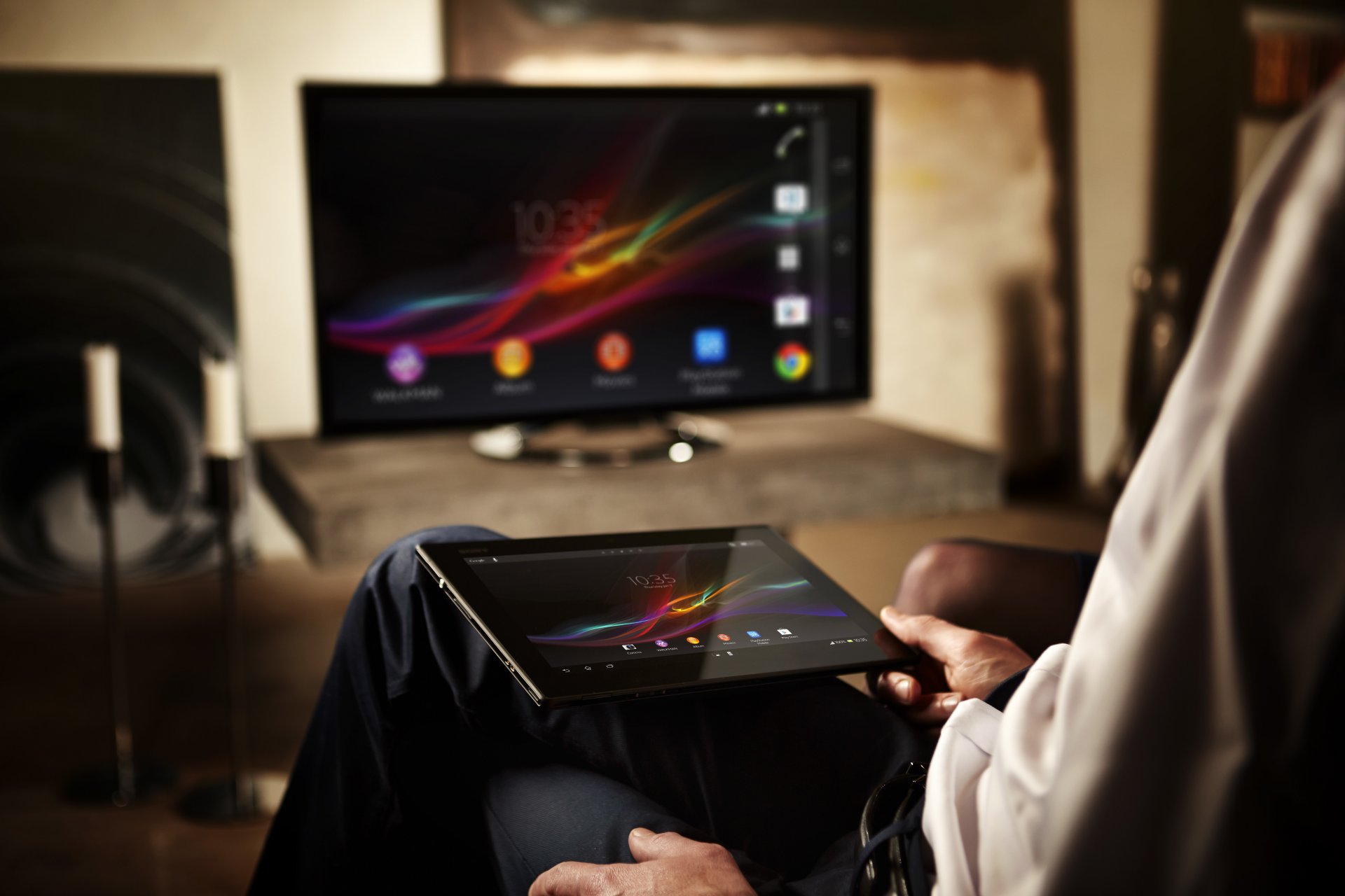 ony xperia tablet g hombre tv android tableta