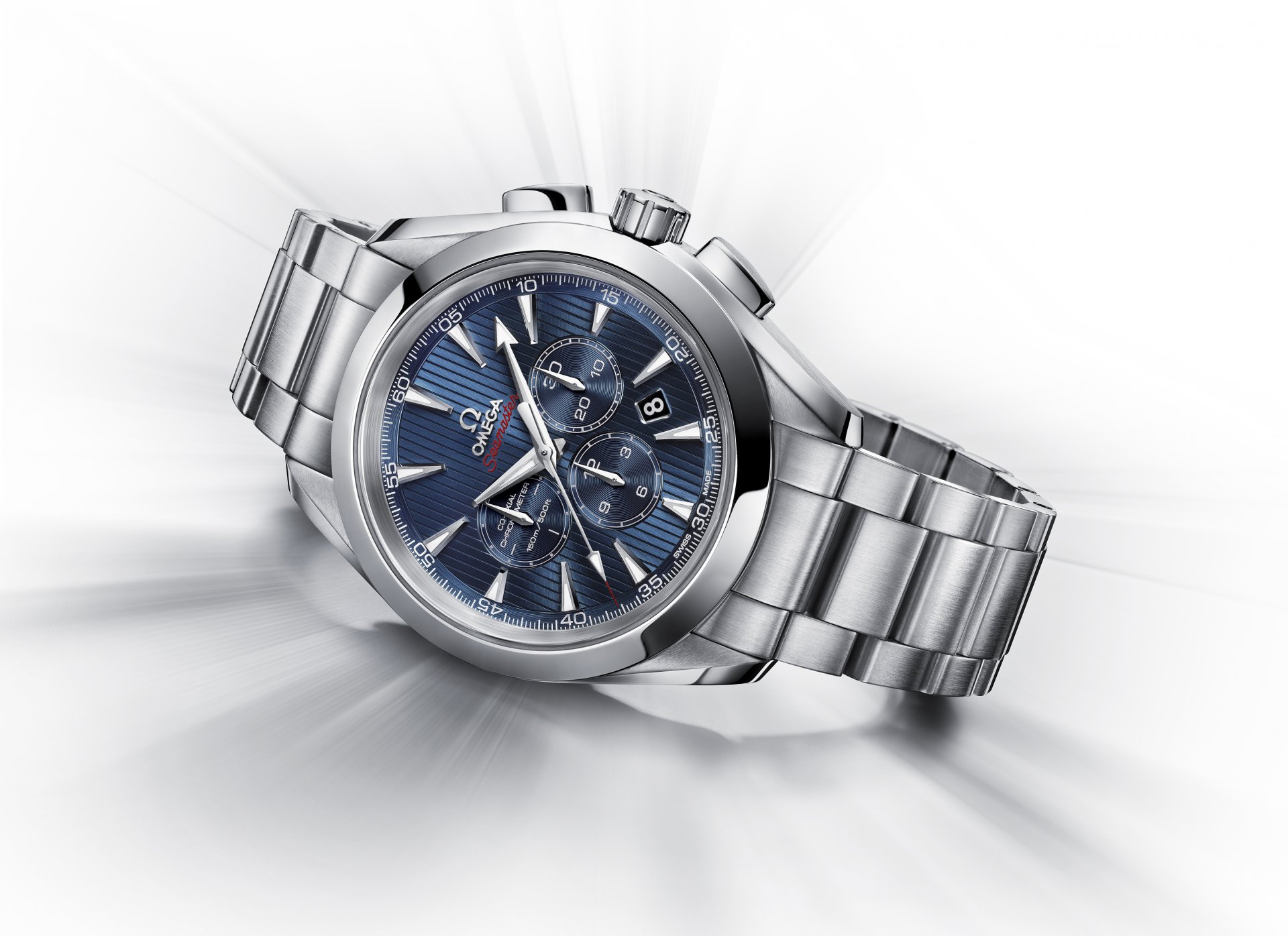 uhr omega seamaster aqua terra coaxial chronograph london 2012