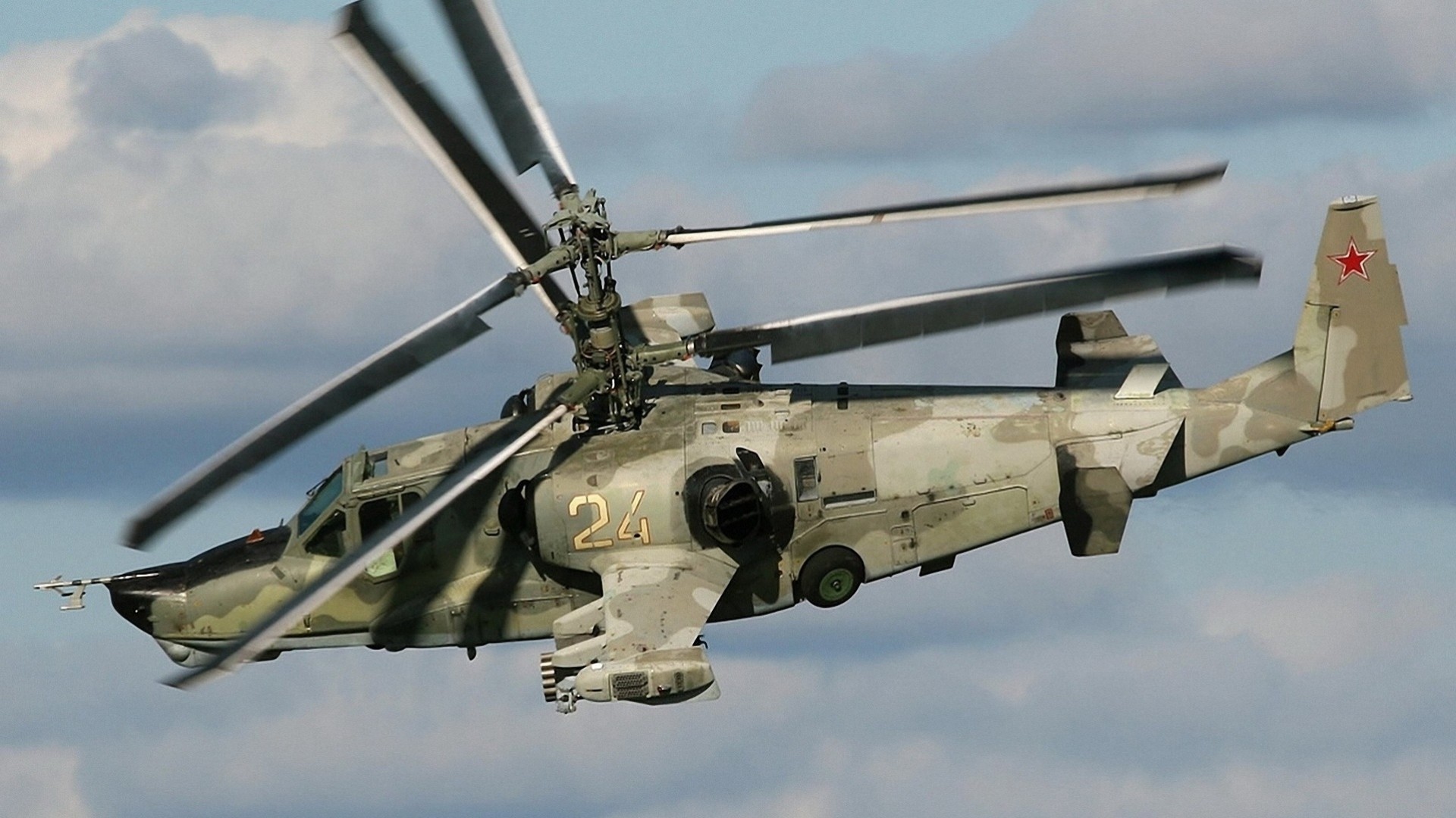 ciel avion bleu ka-50 kamov hélicoptère