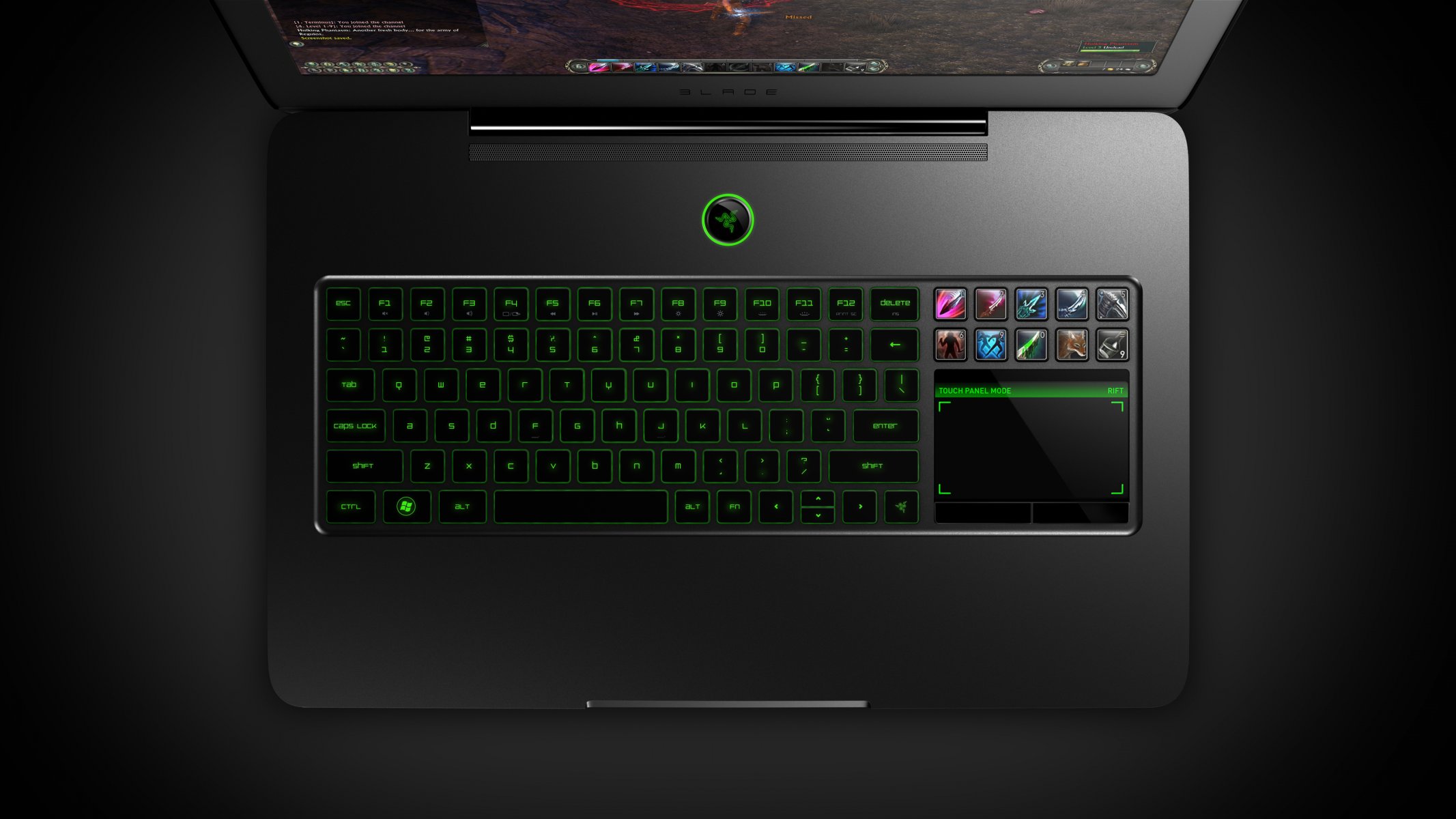 ordinateur portable razer lame jeux