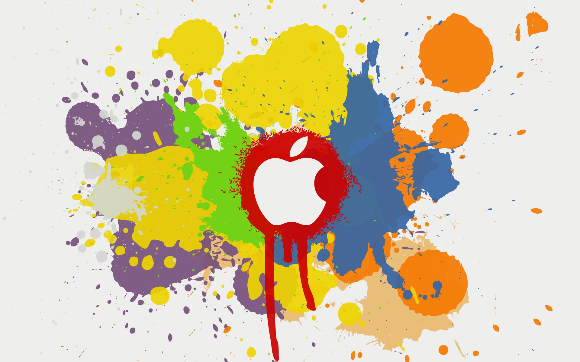 apfel logo mac flecken