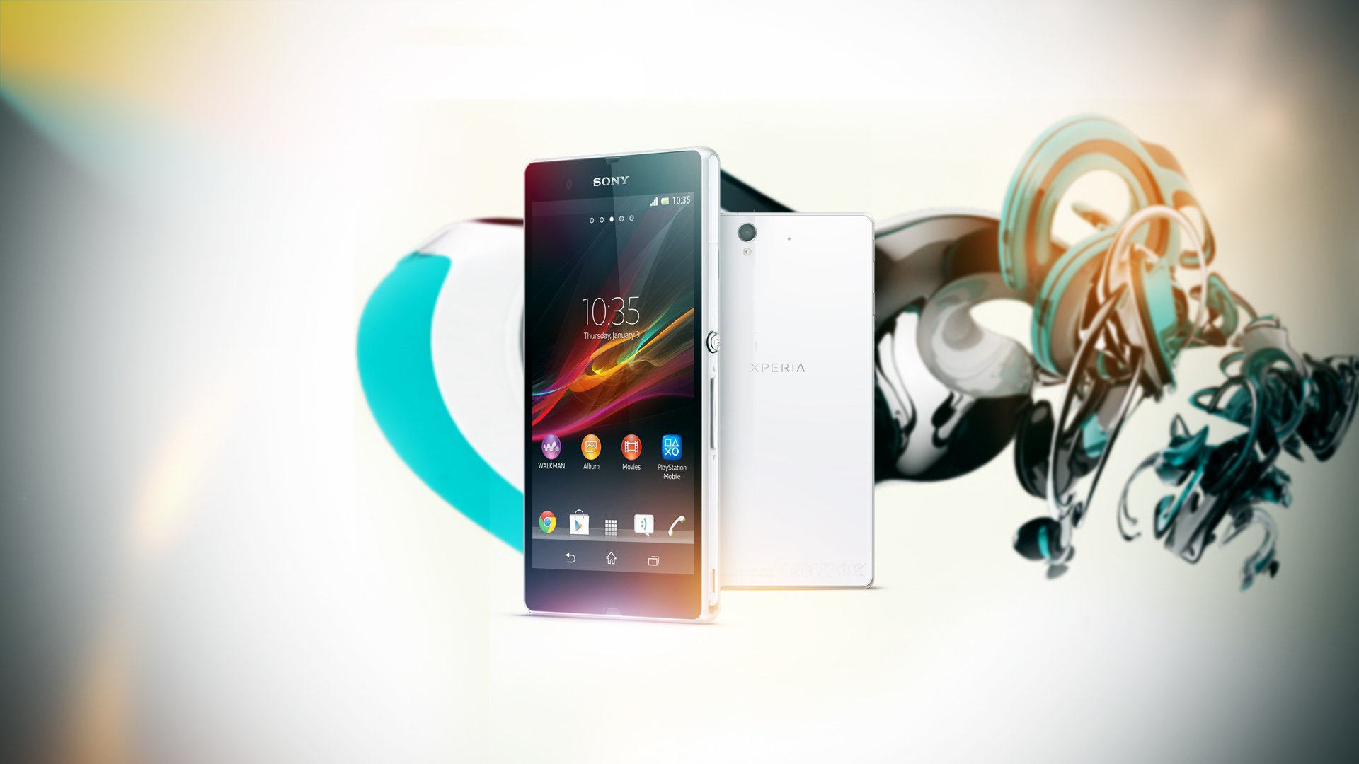 ony xperia g sony abstrakt weiß