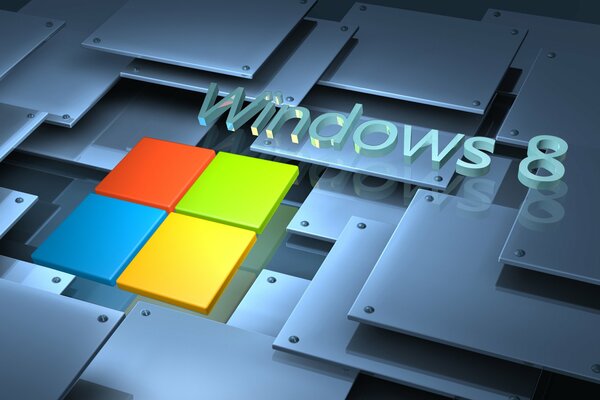 Logo brillant chic pour Windows 8