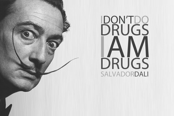 Salvador Dalí con usasi largo es sólo una leyenda