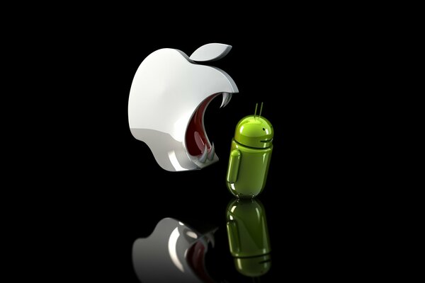 The era of androids is eaten by apple s golden apple