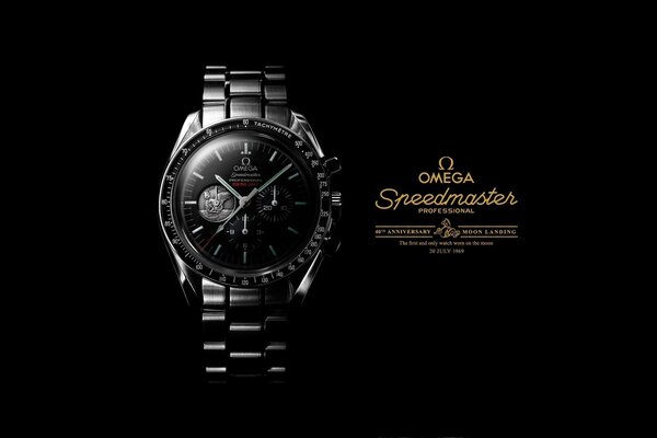 Omega Speedmaster Uhr mit Zifferblatt