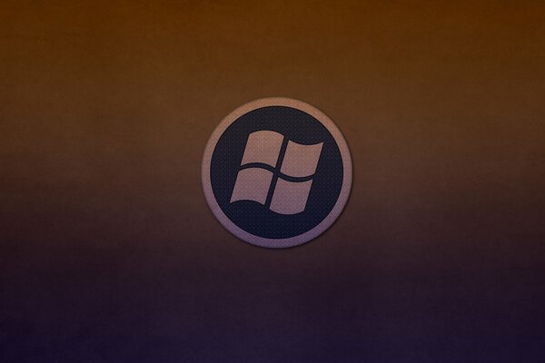 Logotipo de Windows en el fondo oscuro