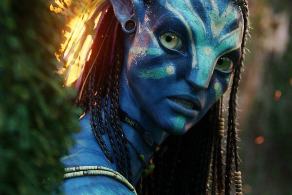 A female character from Avatar