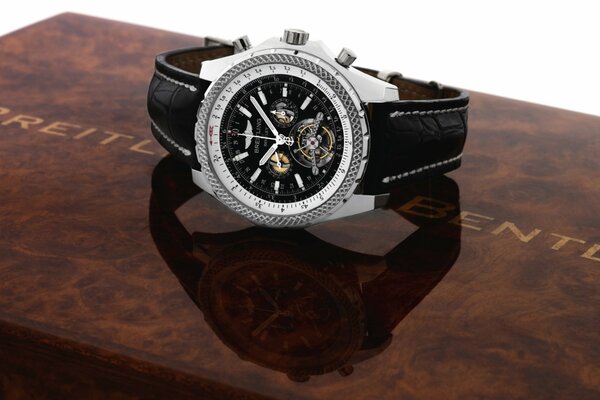 Relojes breitling bentley platino