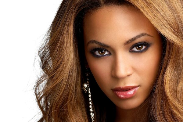 La famosa cantante mulata Beyonce