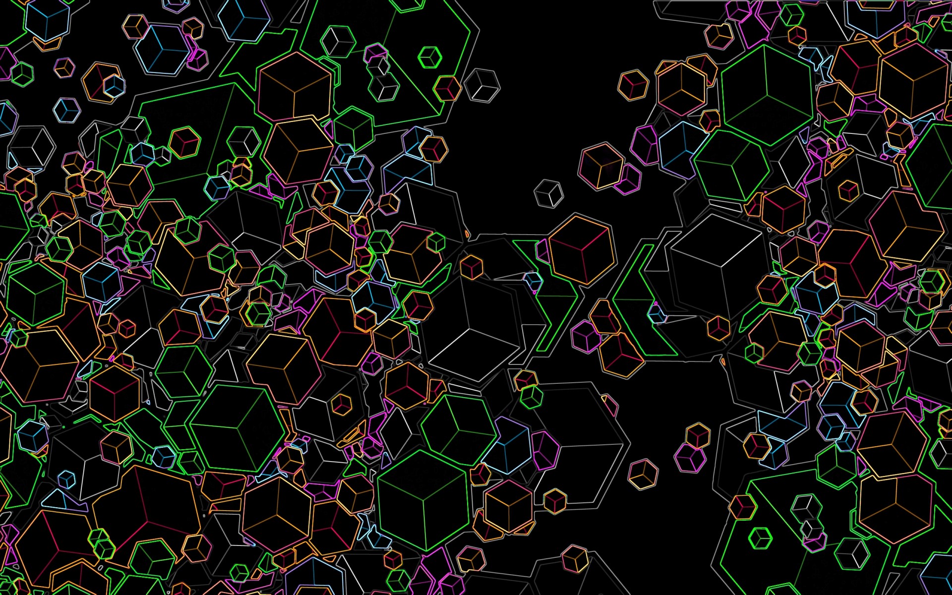 formas geometría cubos