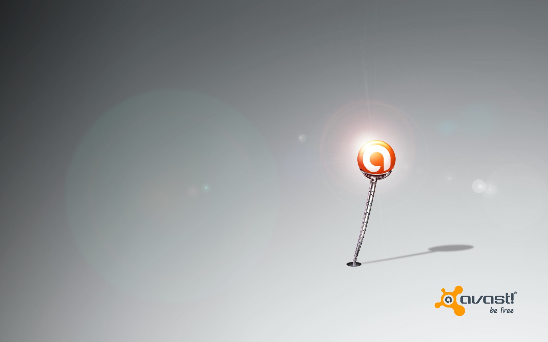 avast avast antivirus programma lampadina luce sfarfallio