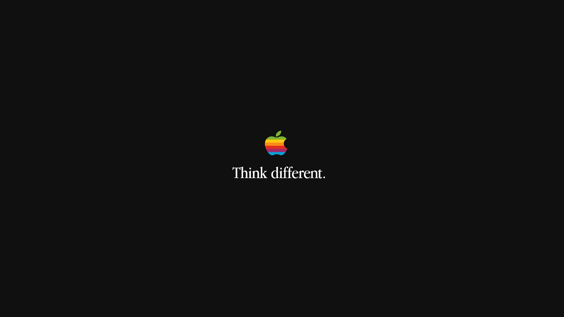 apple think diferent think diferent brand desiign minimalism logo epl