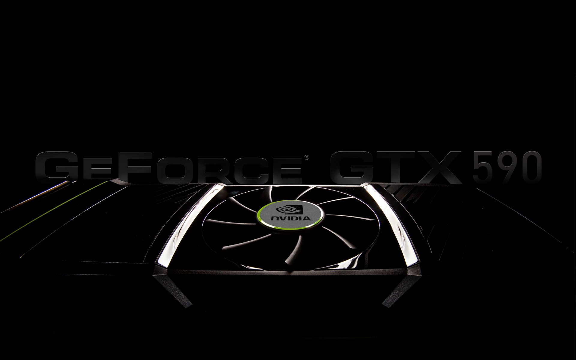 karta graficzna geforce gtx 590 tło