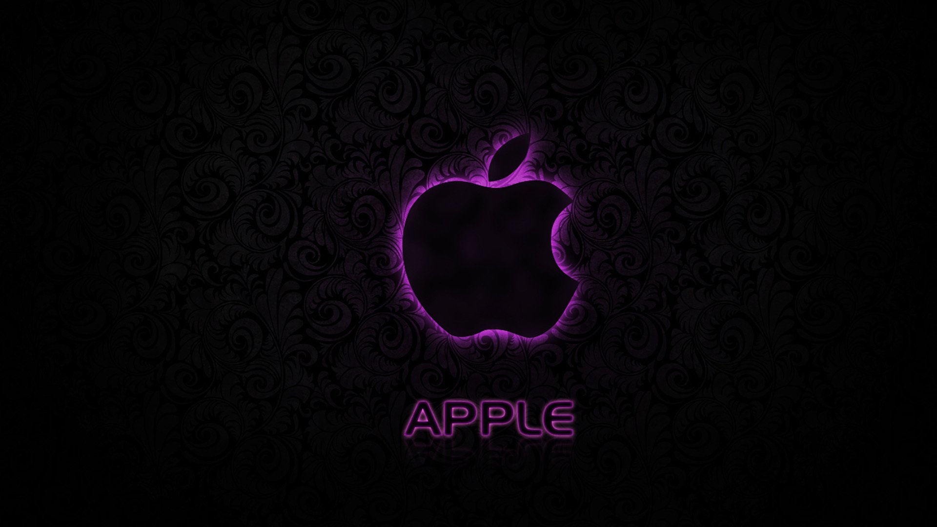 pomme logo salut-technologie rose texture