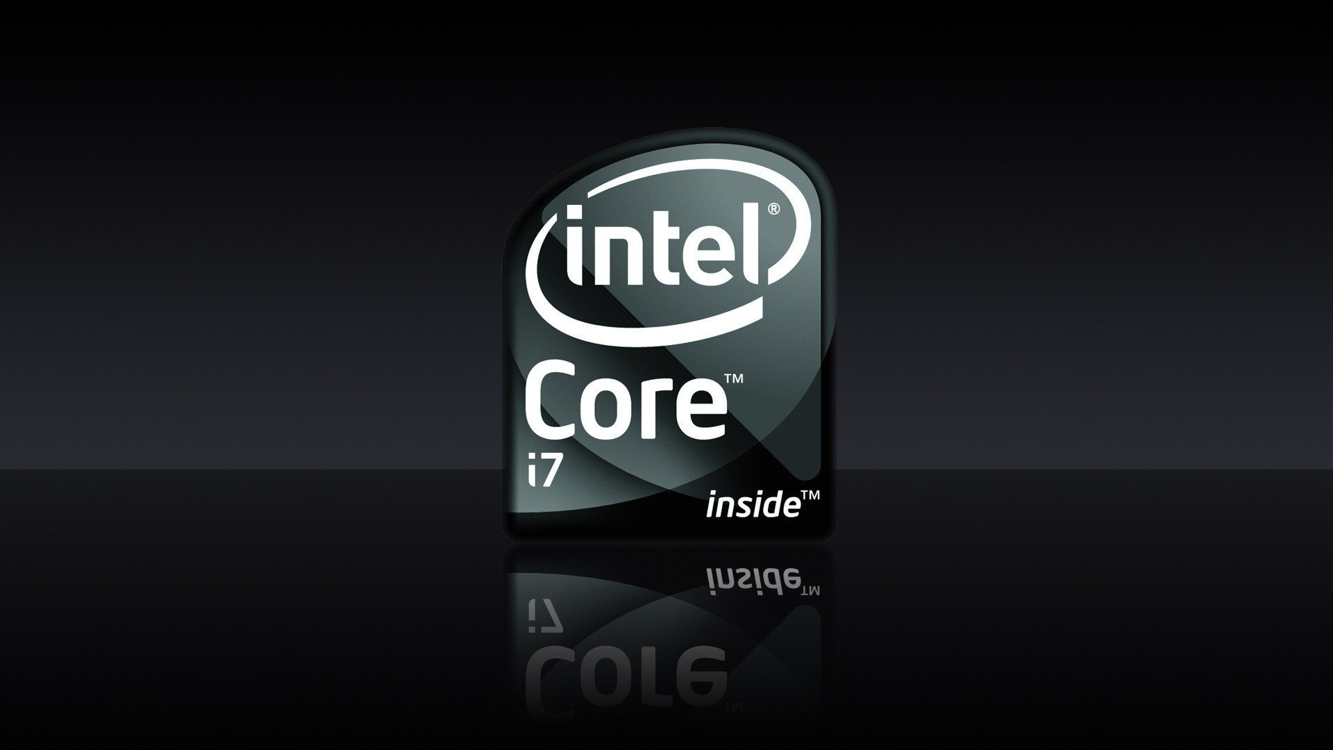 processore intel intel all interno core i7 logo