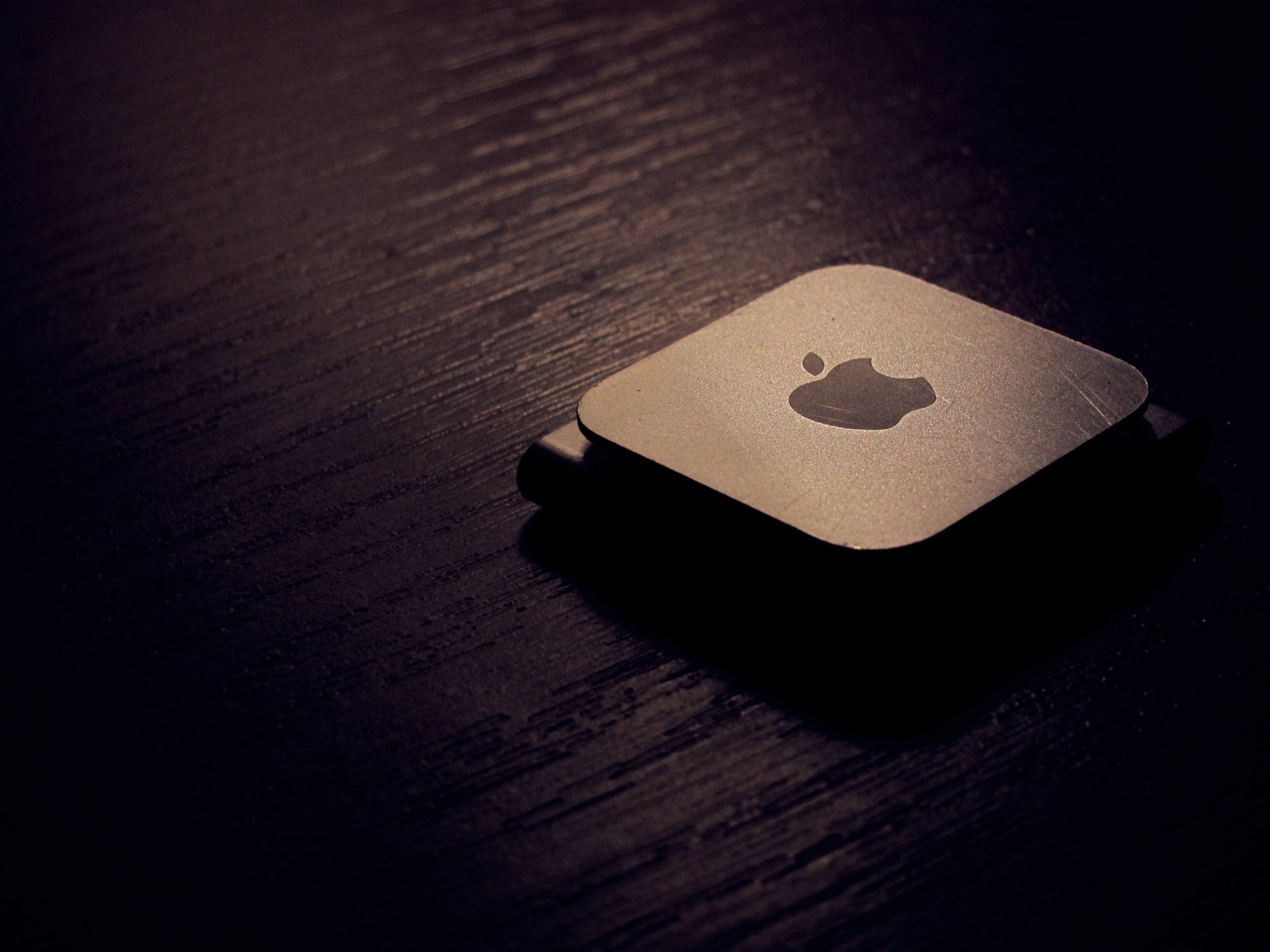 manzana logotipo macro