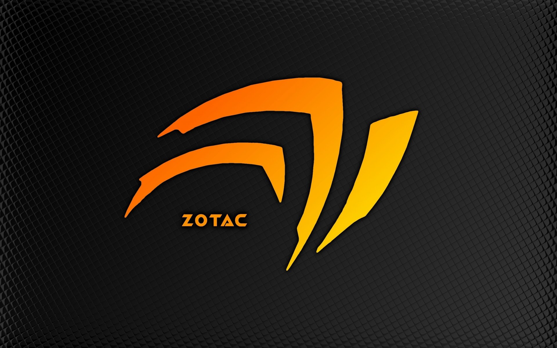 zotac tarjetas gráficas nvidia minimalismo corporación naranja