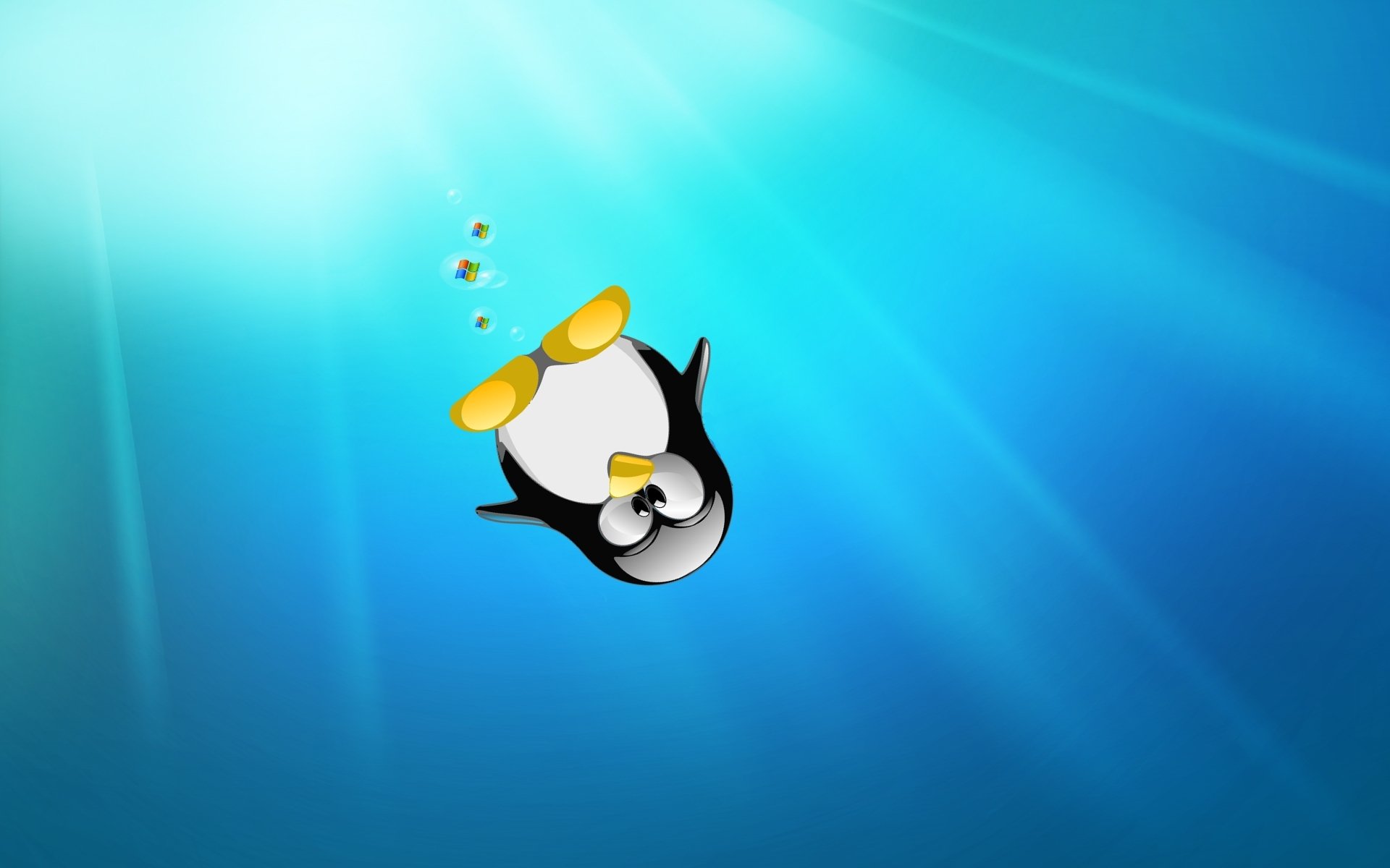 pingüino linux fondos de pantalla