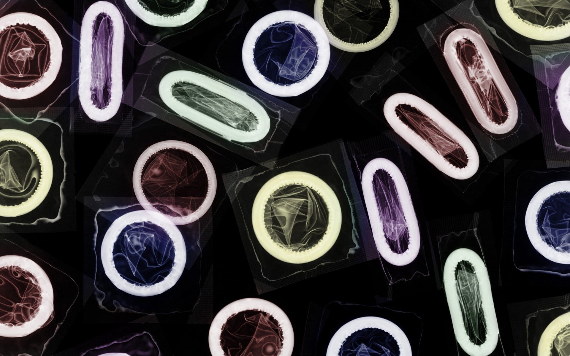 condoms different forms color