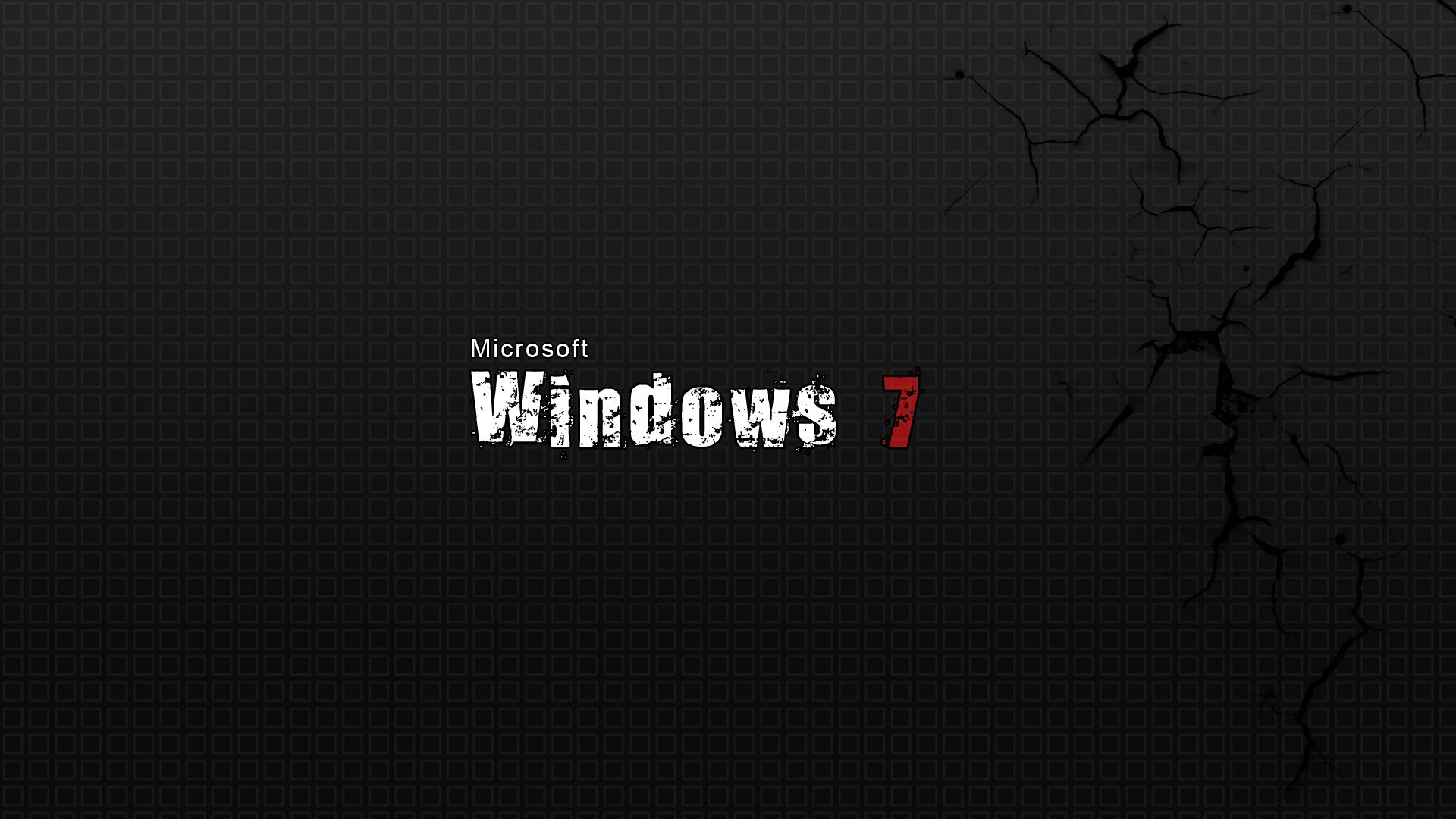 windows 7 текстуры фон трещины microsoft