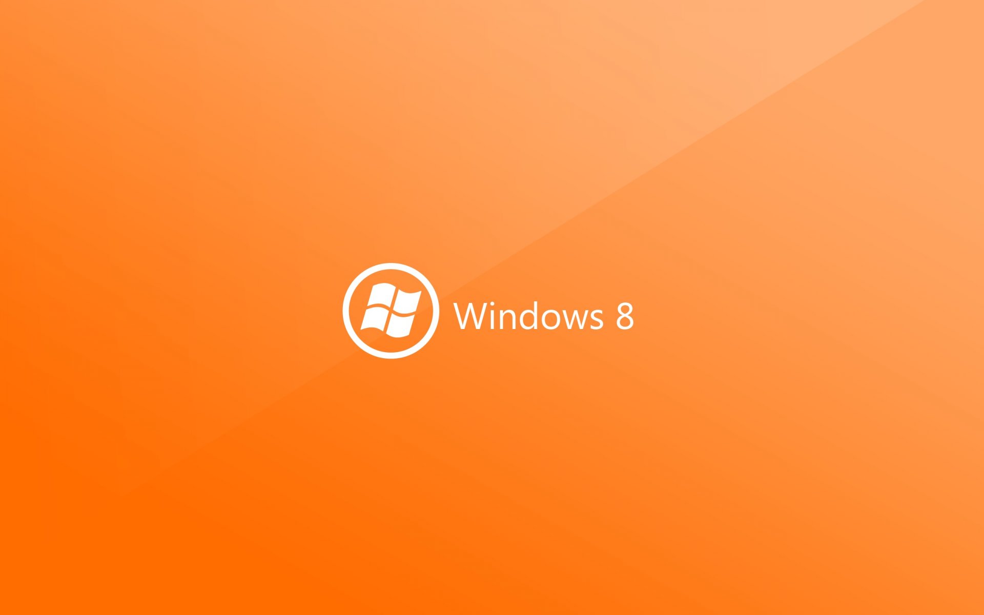 hi-tech windows 8 pc microsoft logo arancione