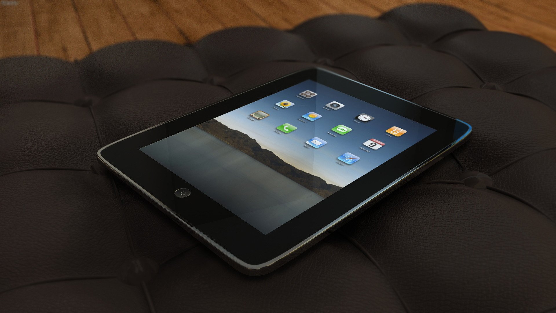 apple ipad aypad plate sofa